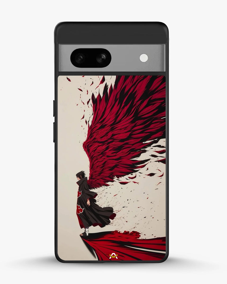Creslia anime hero red black phone case - anime hero red black phone case google pixel 7a