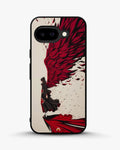 Creslia anime hero red black phone case - anime hero red black phone case google pixel 9a