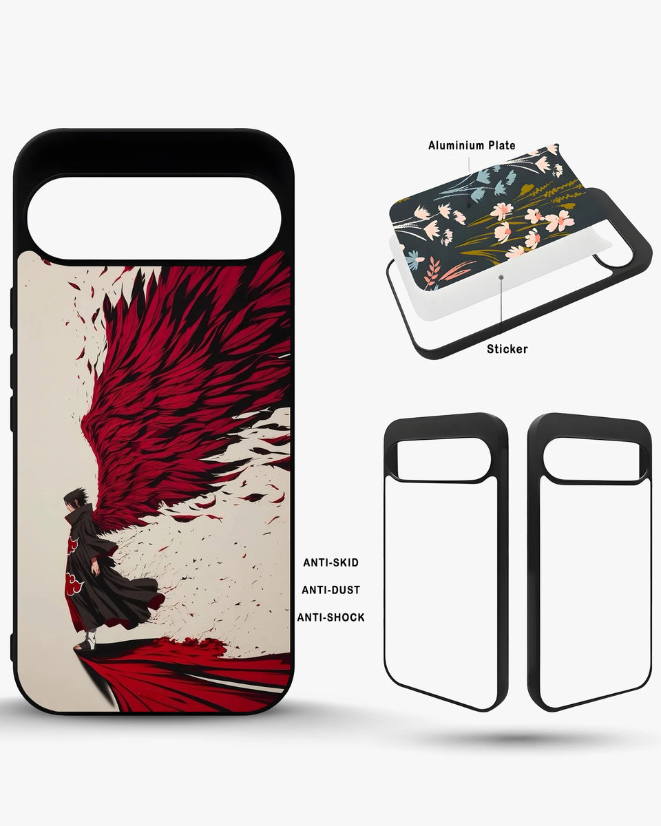 Creslia anime hero red black phone case general construction specs - anime hero red black phone case google pixel general specs 1