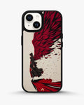 Creslia anime hero red black phone case - anime hero red black phone case iphone 15 plus