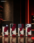 Creslia anime hero red black phone case - anime hero red black phone case mobile banner
