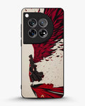 Creslia anime hero red black phone case - anime hero red black phone case oneplus 12r