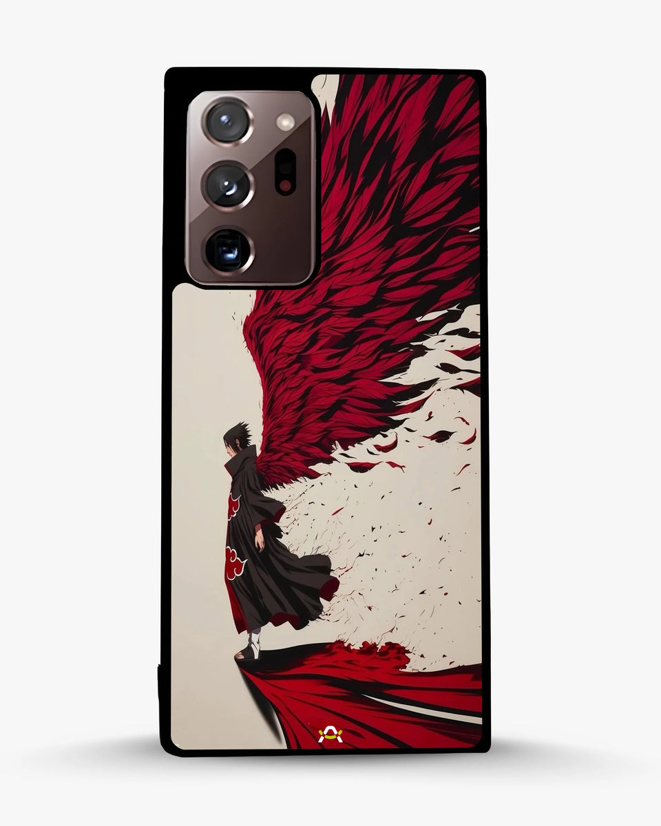 Creslia anime hero red black phone case - anime hero red black phone case samsung galaxy note 20 ultra