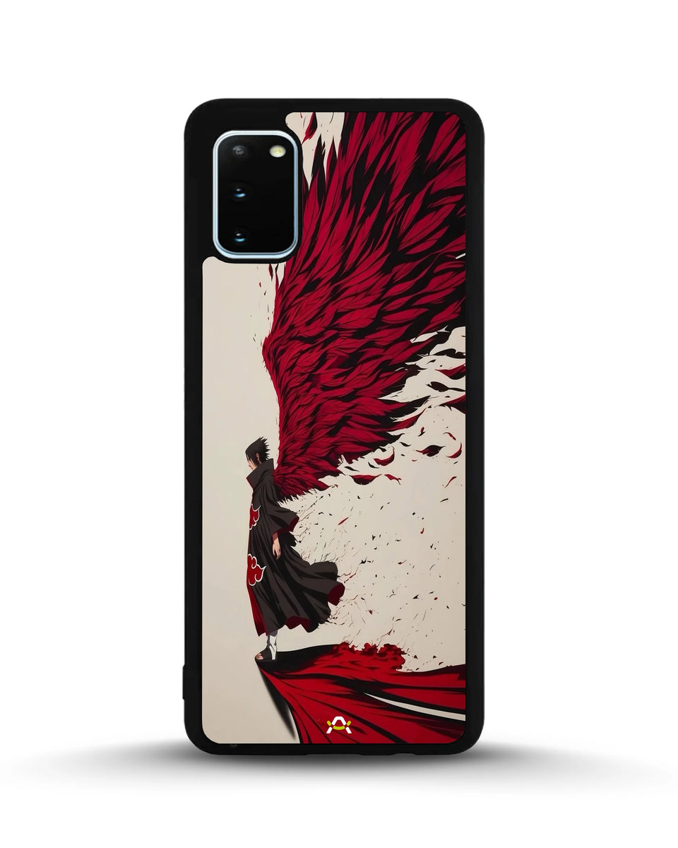 Creslia anime hero red black phone case - anime hero red black phone case samsung galaxy s20 fe