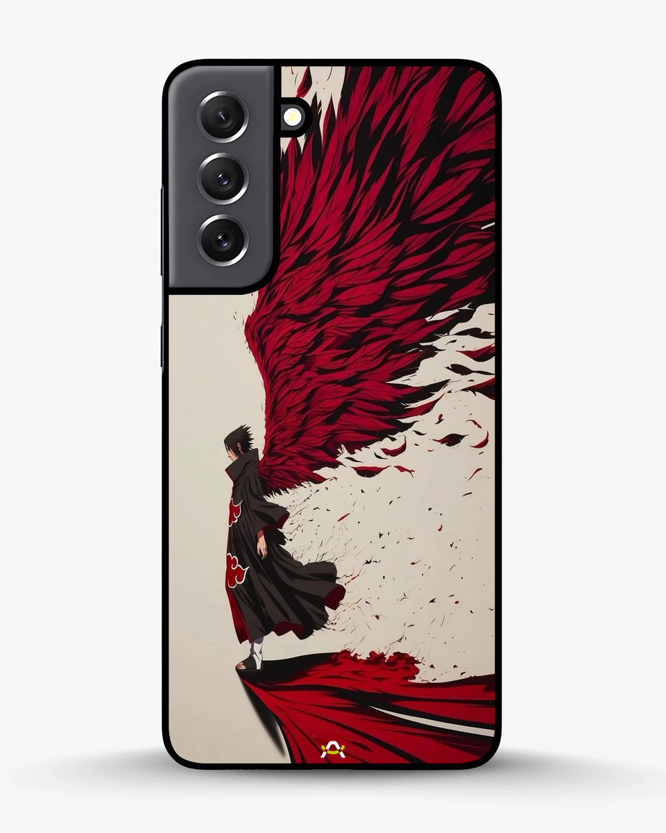 Creslia anime hero red black phone case - anime hero red black phone case samsung galaxy s21 fe