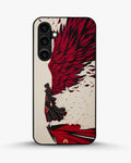 Creslia anime hero red black phone case - anime hero red black phone case samsung galaxy s23 fe