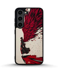 Creslia anime hero red black phone case - anime hero red black phone case samsung galaxy s23 plus