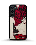 Creslia anime hero red black phone case - anime hero red black phone case samsung galaxy s23