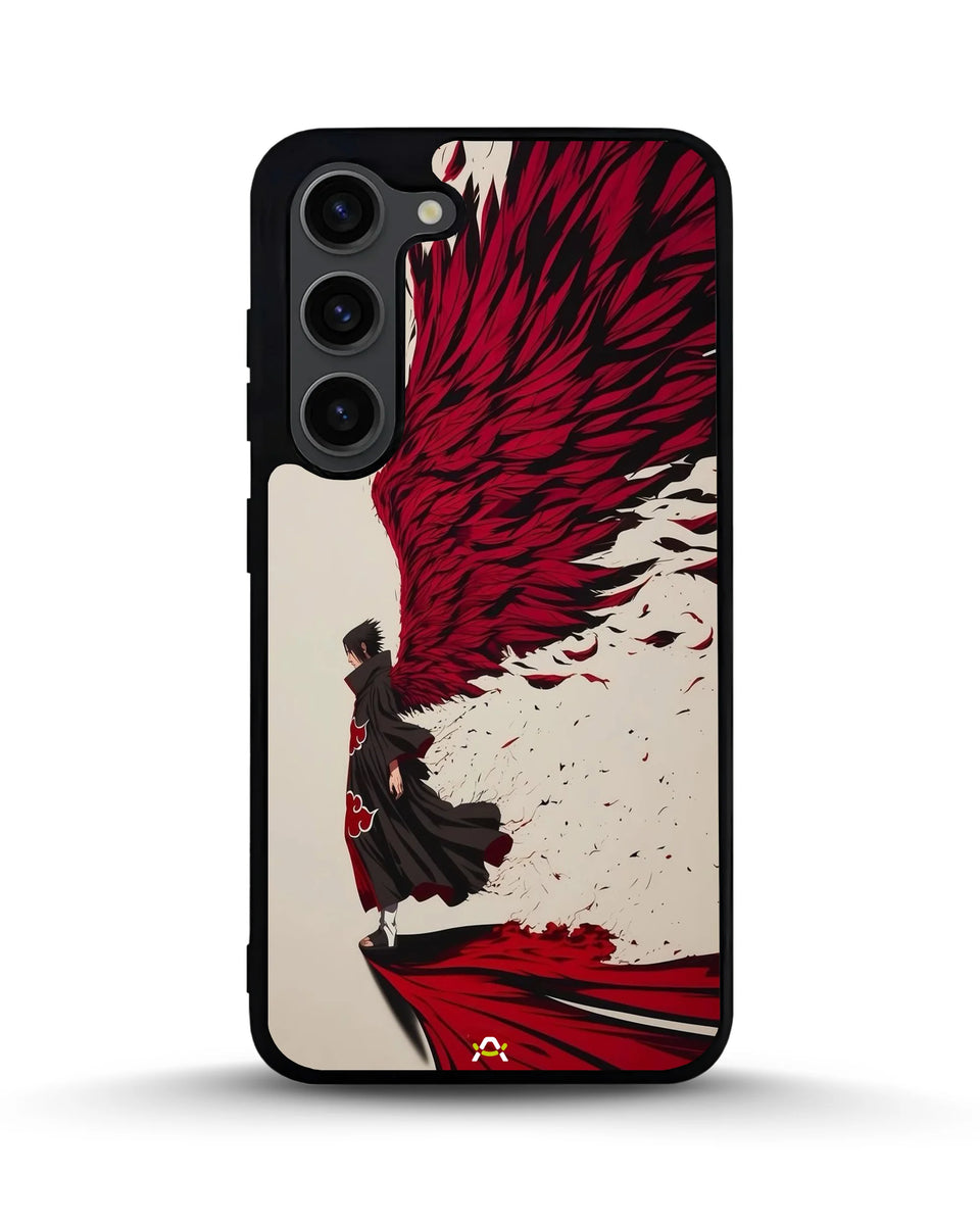Creslia anime hero red black phone case - anime hero red black phone case samsung galaxy s23