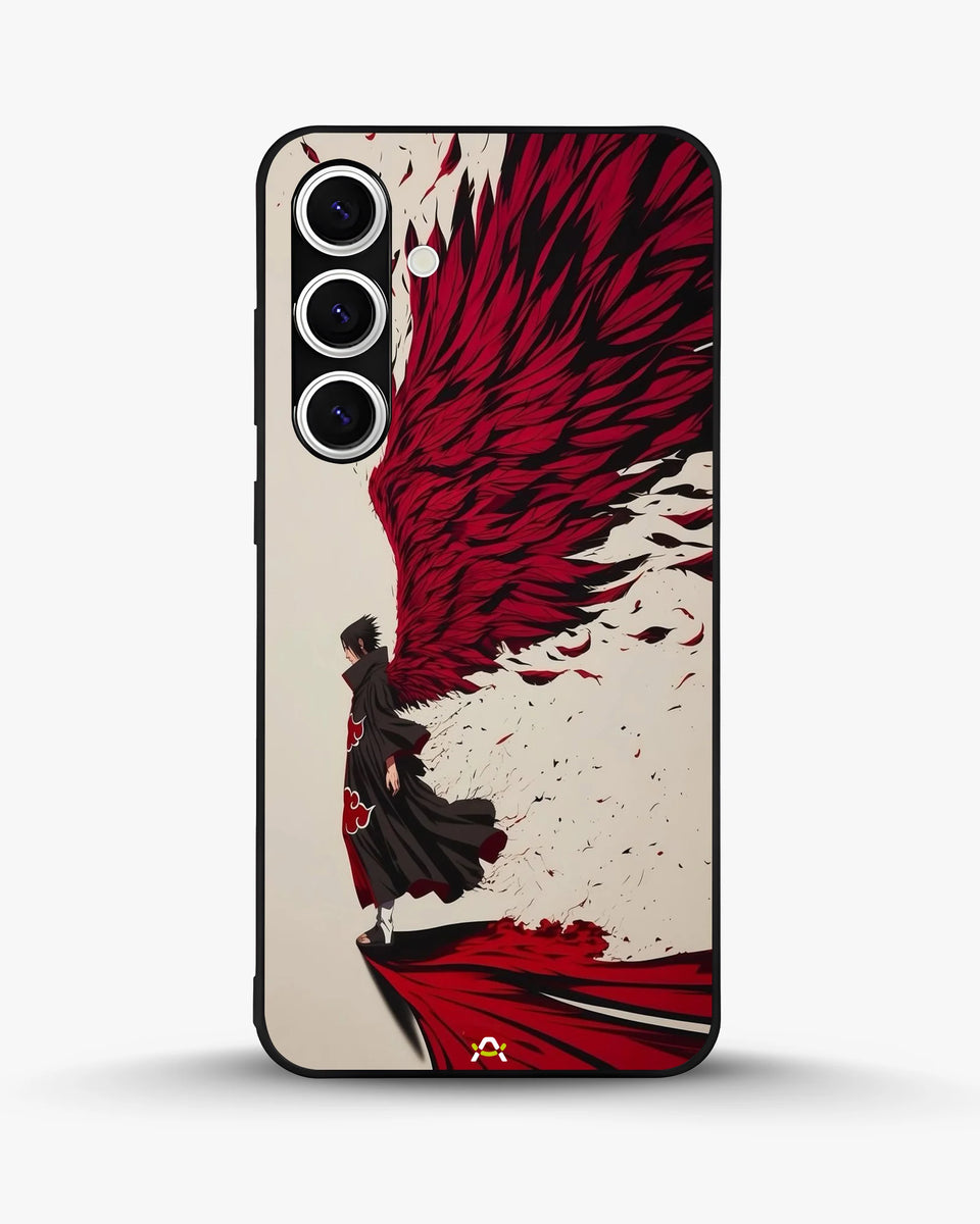 Creslia anime hero red black phone case - anime hero red black phone case samsung galaxy s24 fe