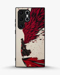 Creslia anime hero red black phone case - anime hero red black phone case samsung galaxy s24 ultra