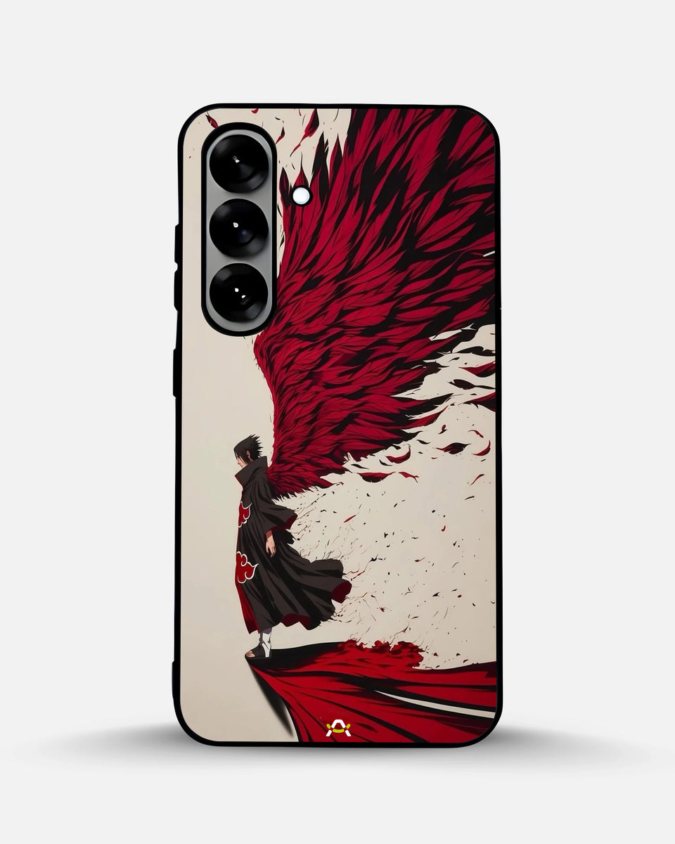Creslia anime hero red black phone case - anime hero red black phone case samsung galaxy s25