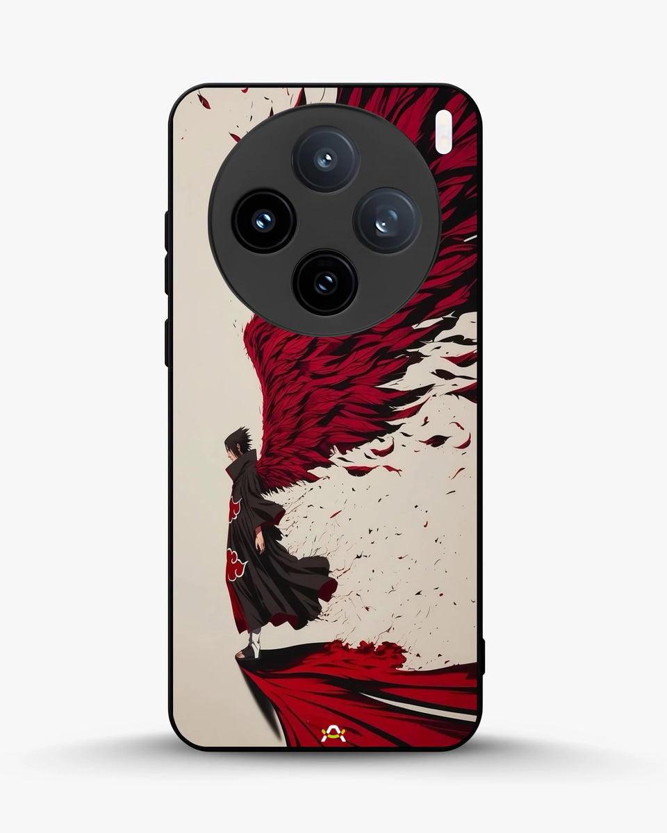 Creslia anime hero red black phone case - anime hero red black phone case vivo x100