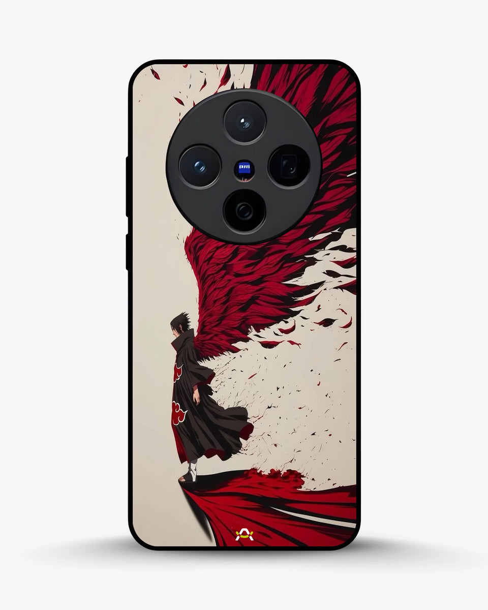 Creslia anime hero red black phone case - anime hero red black phone case vivo x200