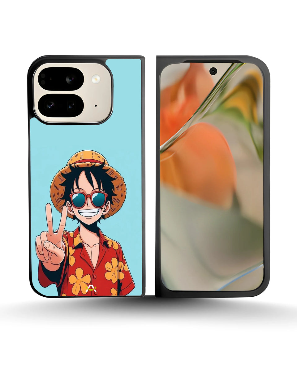 Creslia anime pirate captain phone case - anime pirate captain phone case google pixel 9 pro fold