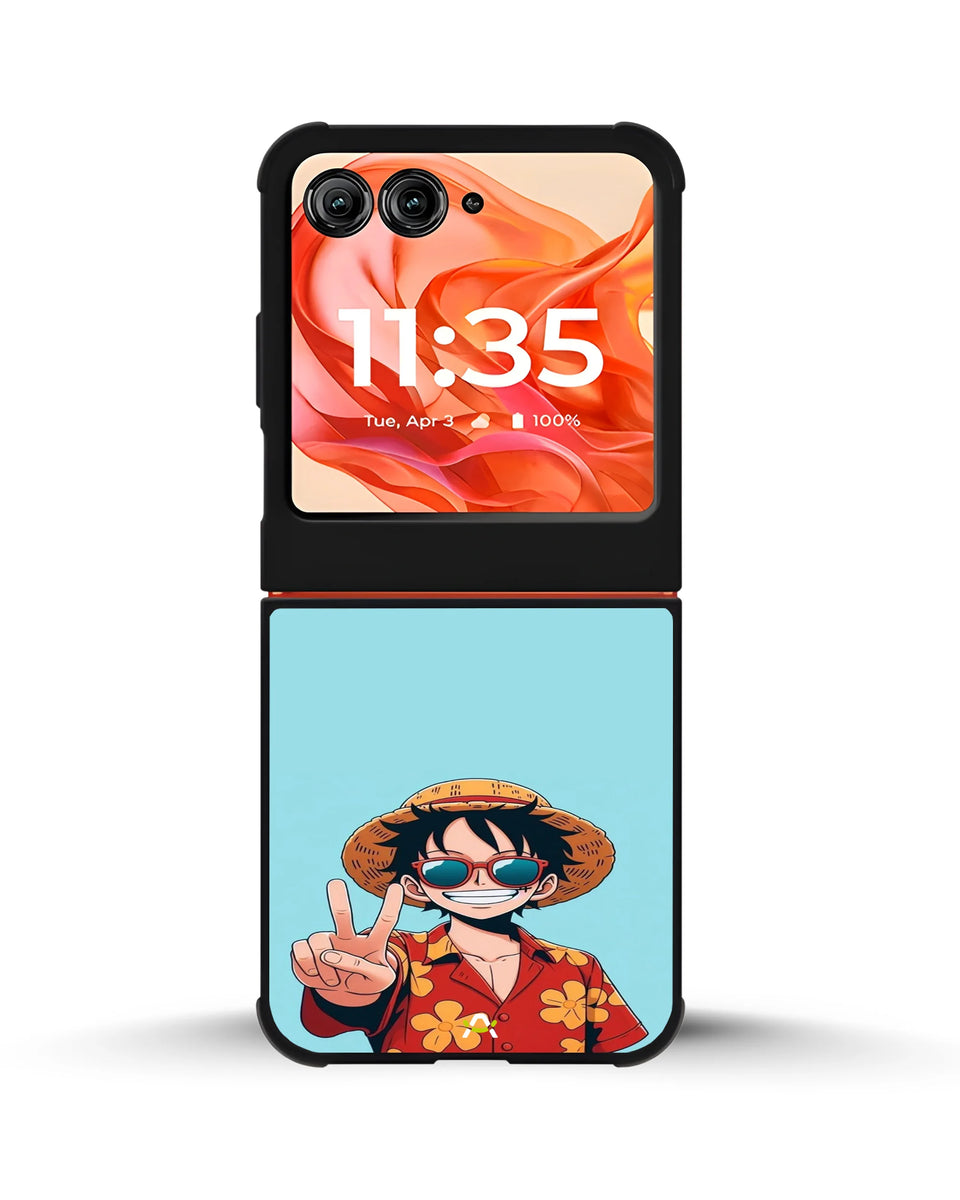 Creslia anime pirate captain phone case - anime pirate captain phone case motorola razr ultra 2025