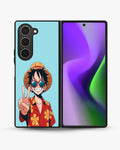 Creslia anime pirate captain phone case - anime pirate captain phone case samsung galaxy z fold 6