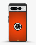 Creslia anime warrior awakening kanji orange case - anime warrior awakening kanji orange case google pixel 7 pro