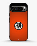 Creslia anime warrior awakening kanji orange case - anime warrior awakening kanji orange case google pixel 9 pro xl