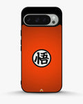 Creslia anime warrior awakening kanji orange case - anime warrior awakening kanji orange case google pixel 9 pro
