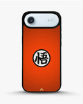 Creslia anime warrior awakening kanji orange case - anime warrior awakening kanji orange case iphone 17 air