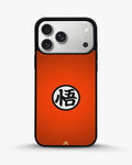 Creslia anime warrior awakening kanji orange case - anime warrior awakening kanji orange case iphone 17 pro max
