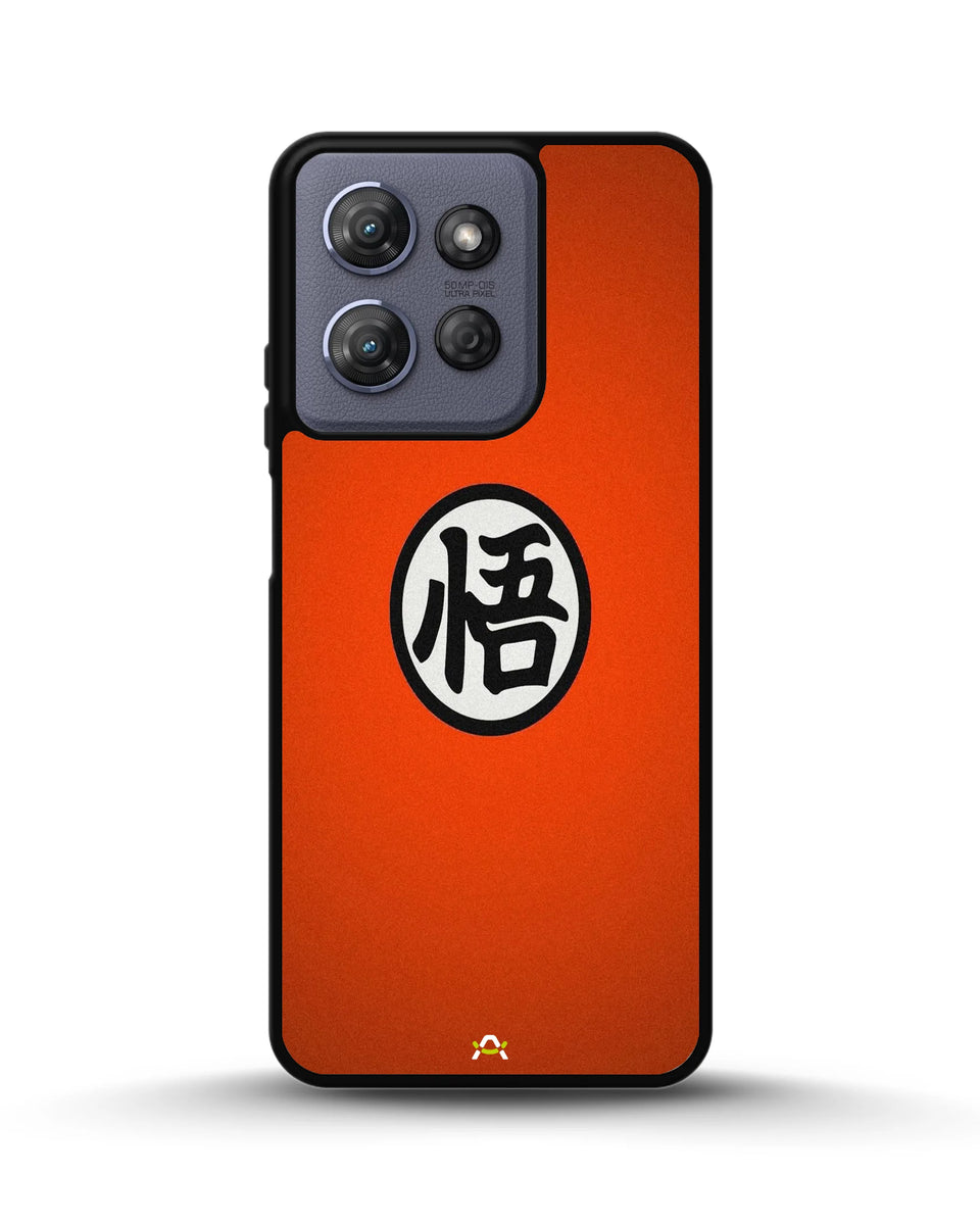 Creslia anime warrior awakening kanji orange case - anime warrior awakening kanji orange case moto g 2025