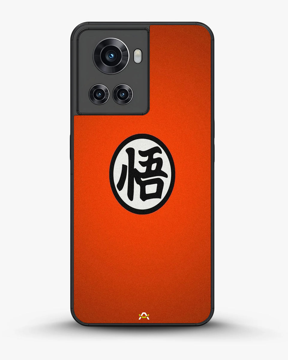 Creslia anime warrior awakening kanji orange case - anime warrior awakening kanji orange case oneplus 10r