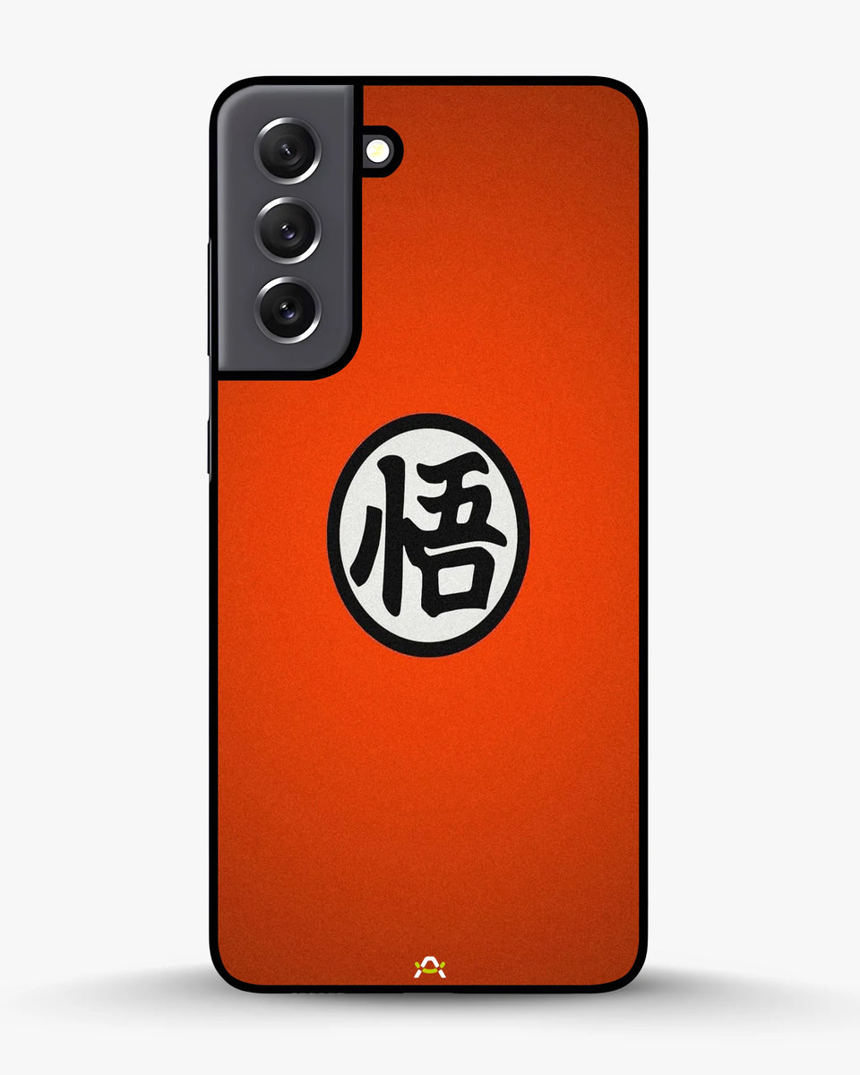 Creslia anime warrior awakening kanji orange case - anime warrior awakening kanji orange case samsung galaxy s22