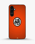Creslia anime warrior awakening kanji orange case - anime warrior awakening kanji orange case samsung galaxy s23 fe