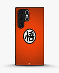 Creslia anime warrior awakening kanji orange case - anime warrior awakening kanji orange case samsung galaxy s25 ultra