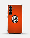 Creslia anime warrior awakening kanji orange case - anime warrior awakening kanji orange case samsung galaxy s25