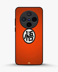 Creslia anime warrior awakening kanji orange case - anime warrior awakening kanji orange case vivo x200