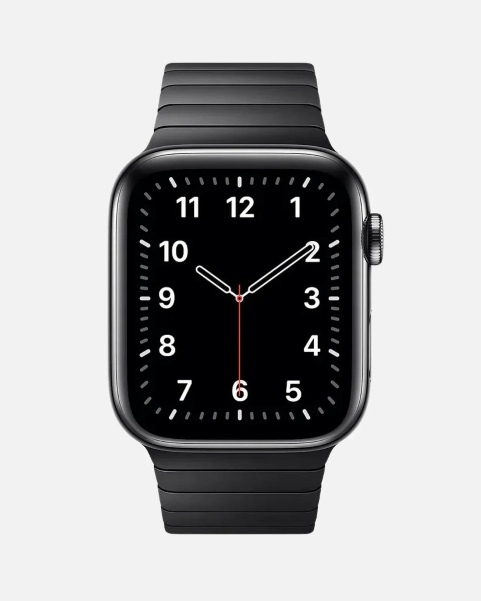 Apple Watch Stainless Steel Metal Link Band Band – Premium Metal Strap for All Apple Watch Models - Creslia