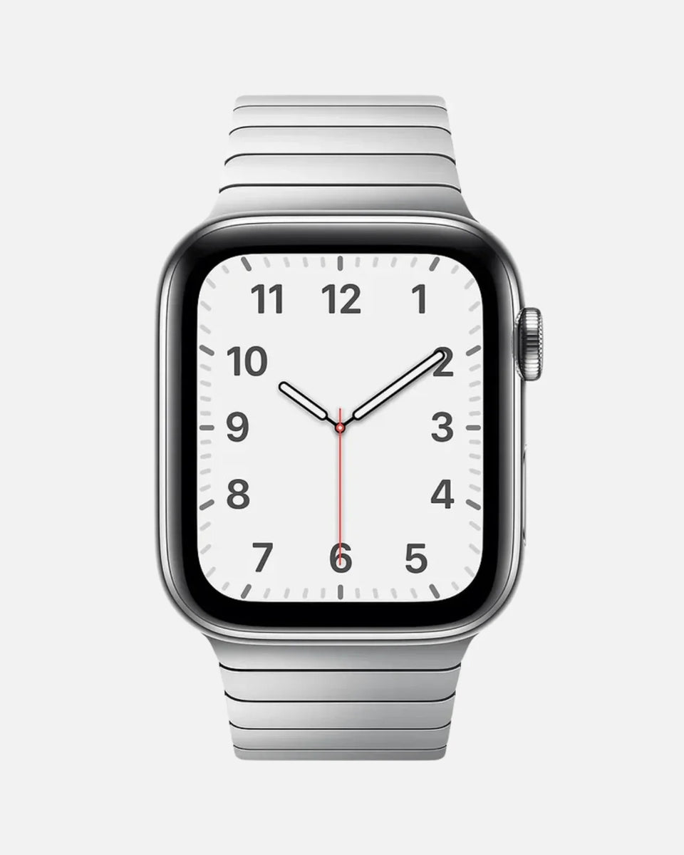Apple Watch Stainless Steel Metal Link Band Band – Premium Metal Strap for All Apple Watch Models - Creslia