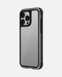 Ares Aviation-Grade Aluminum Alloy Bumper Case for iPhones - Titanium Grey