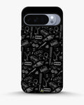 Creslia black art phone case - black art phone case google pixel 10 pro xl