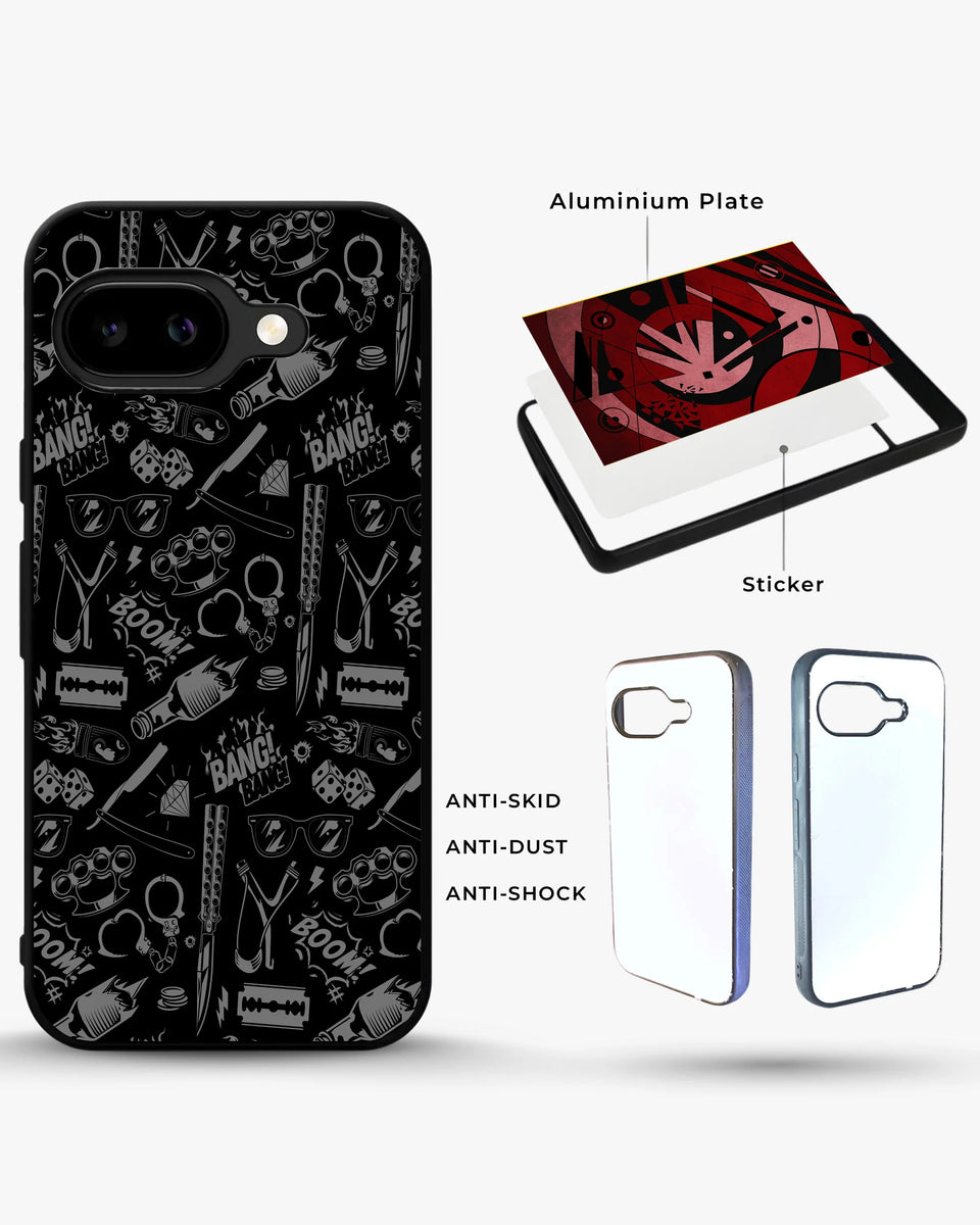 Creslia black art phone case general construction specs - black art phone case google pixel general specs