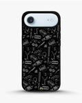 Creslia black art phone case - black art phone case iphone 17 air