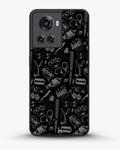 Creslia black art phone case - black art phone case oneplus 10r