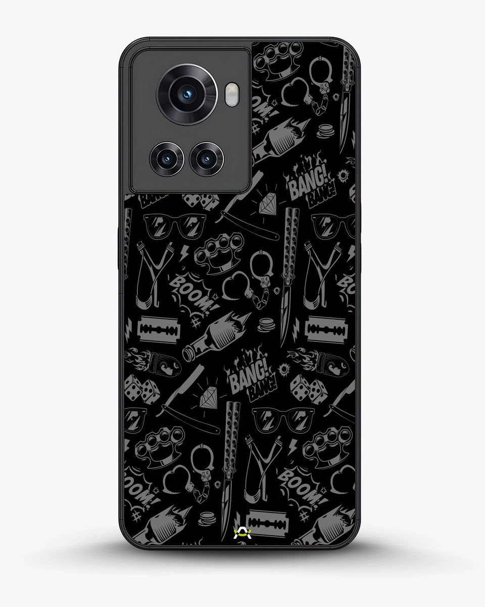 Creslia black art phone case - black art phone case oneplus 10r