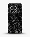 Creslia black art phone case - black art phone case oneplus 13