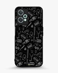 Creslia black art phone case - black art phone case oneplus nord ce2 lite