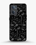 Creslia black art phone case - black art phone case oneplus nord ce2