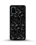 Creslia black art phone case - black art phone case samsung galaxy s20 fe