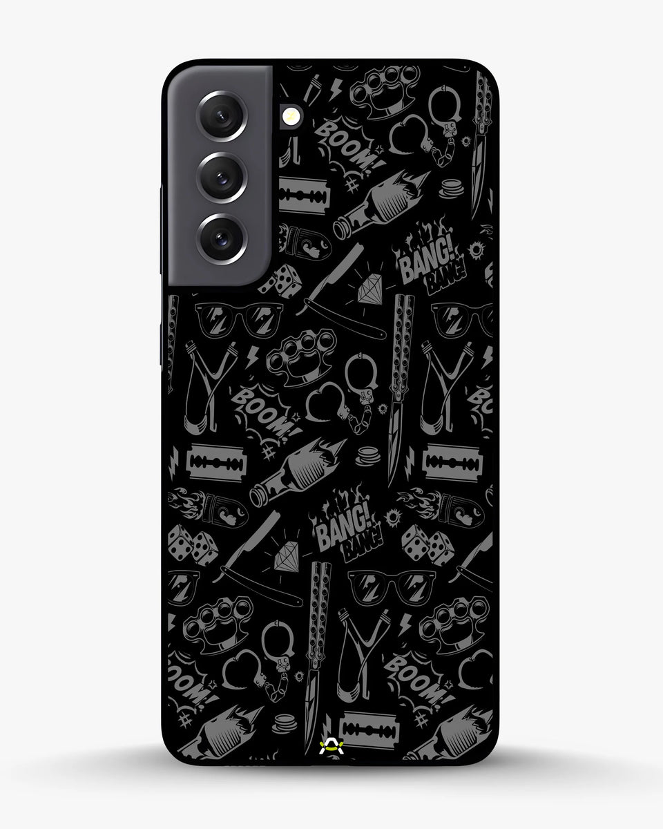 Creslia black art phone case - black art phone case samsung galaxy s22 plus