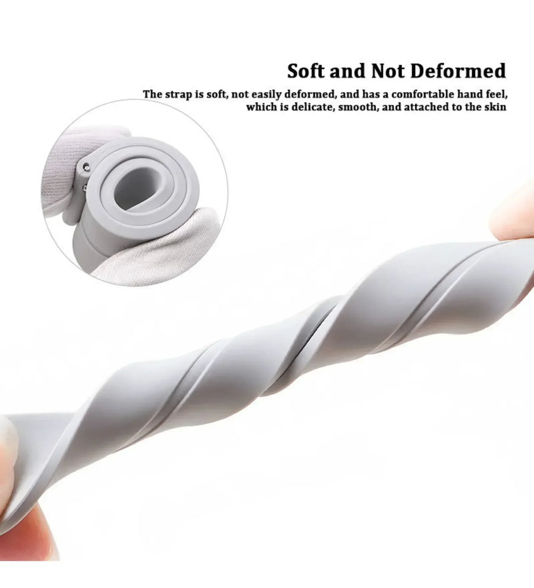 Silicone Magnetic Buckle Apple Watch Band – Blue - Creslia