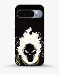 Creslia blazing comic skull phone case - blazing comic skull phone case google pixel 10 pro xl