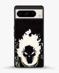 Creslia blazing comic skull phone case - blazing comic skull phone case google pixel 8 pro