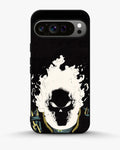 Creslia blazing comic skull phone case - blazing comic skull phone case google pixel 9 pro xl